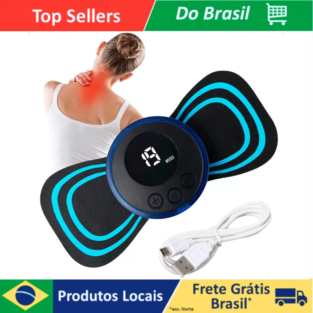 Massageador Portátil – Aparelho de Fisioterapia 110V/220V