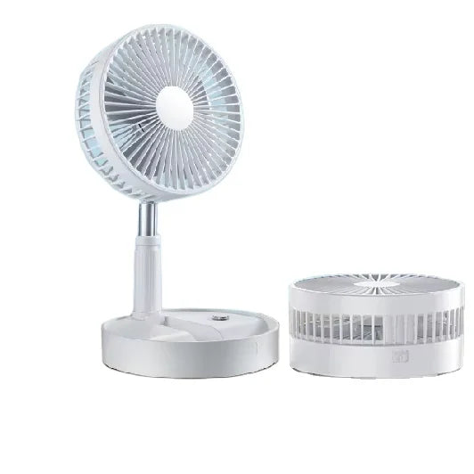 Ventilateur rechargeable 8 pouces pour camping et bureau.