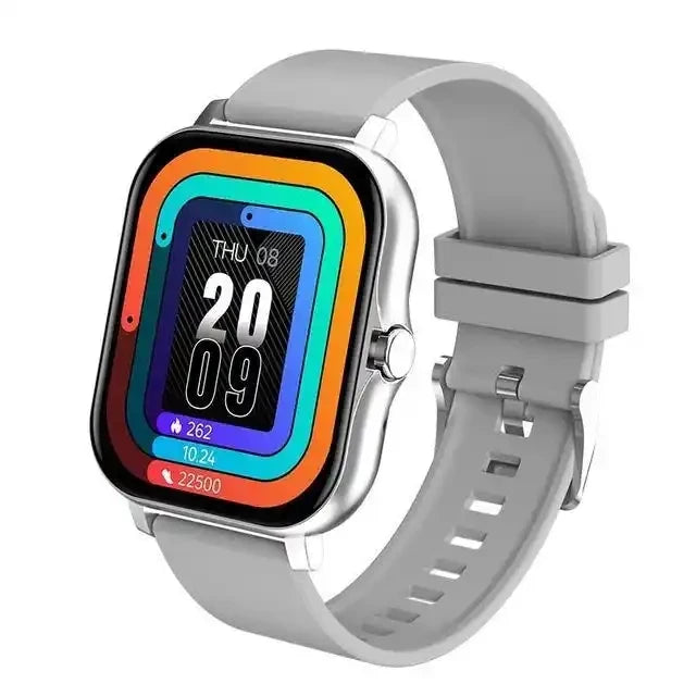 Luxury Smart Watch Mens Full Fitness IP67 Waterproof Heart Rate Blood Pressure Monitor Smart Watches Men Android IOS Smartwatch