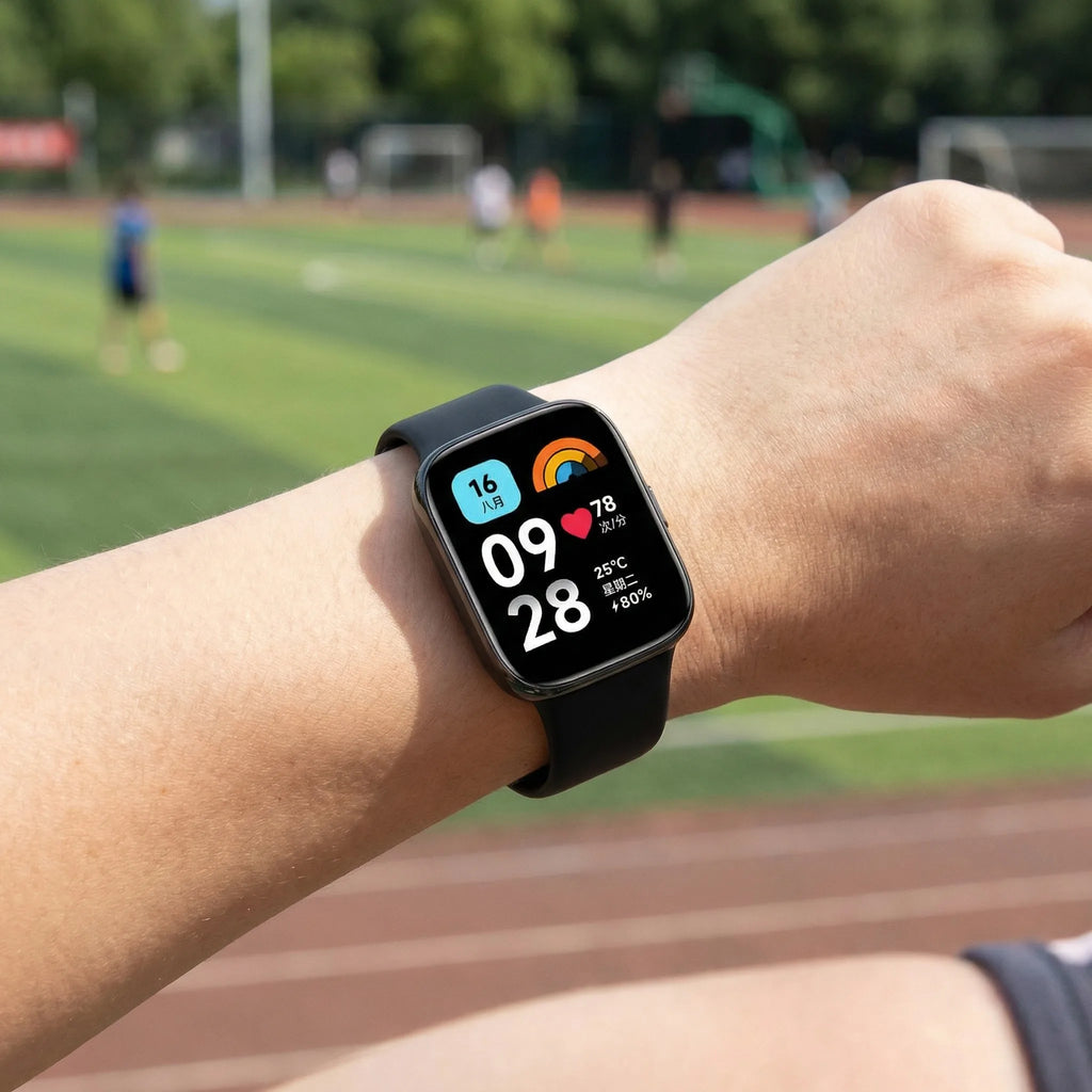 Pulseira de Silicone Esportiva Respirável para Xiaomi Redmi Watch 3 Active 3 Lite, Acessório de Reposição Smartwatch Wrist Strap
