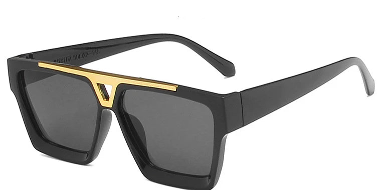 Luxury Classic Square Sunglasses Men Outdoor Eyewear Oversized