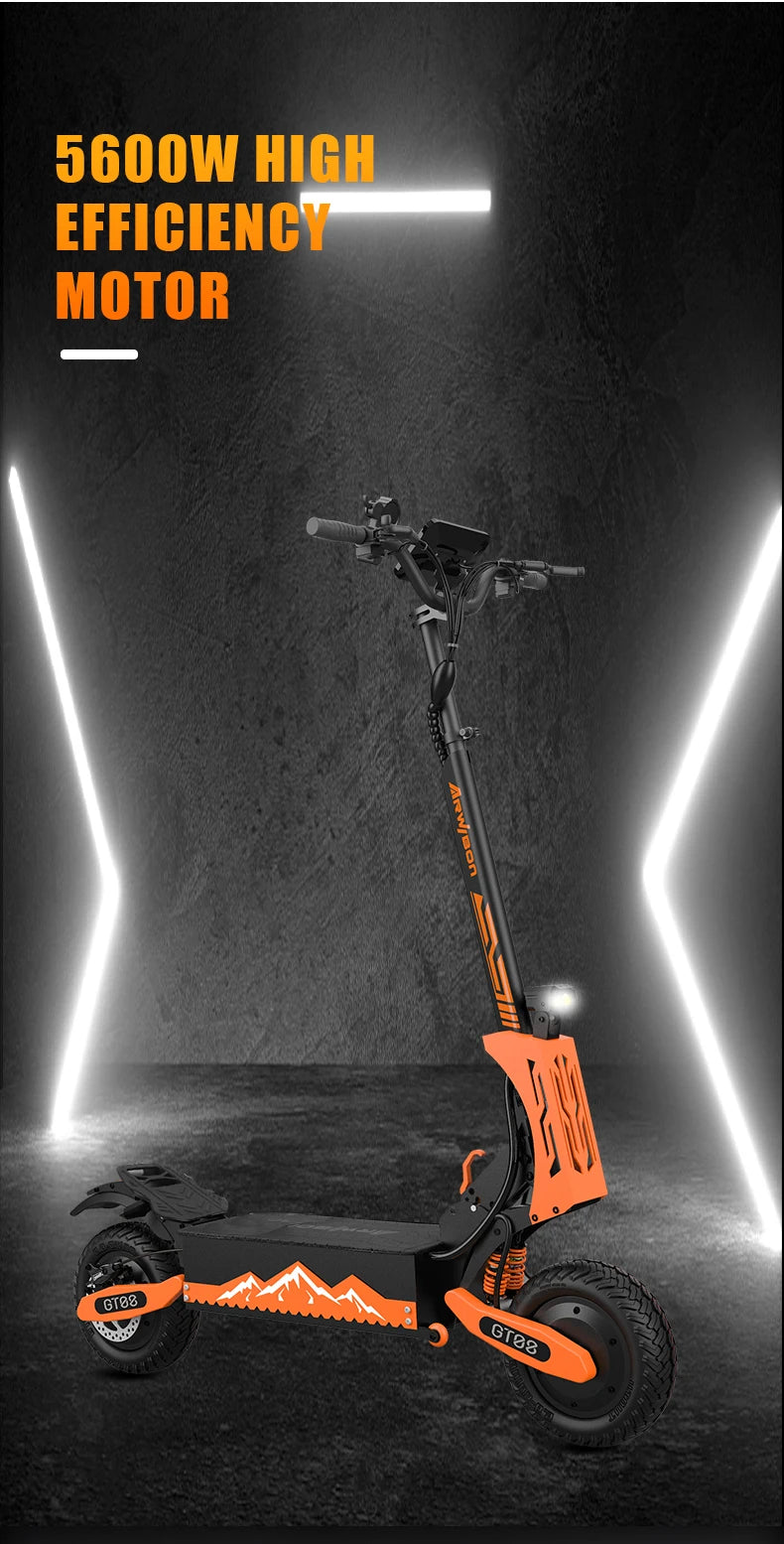 Arwibon 5600W Dual Motor E-Scooter