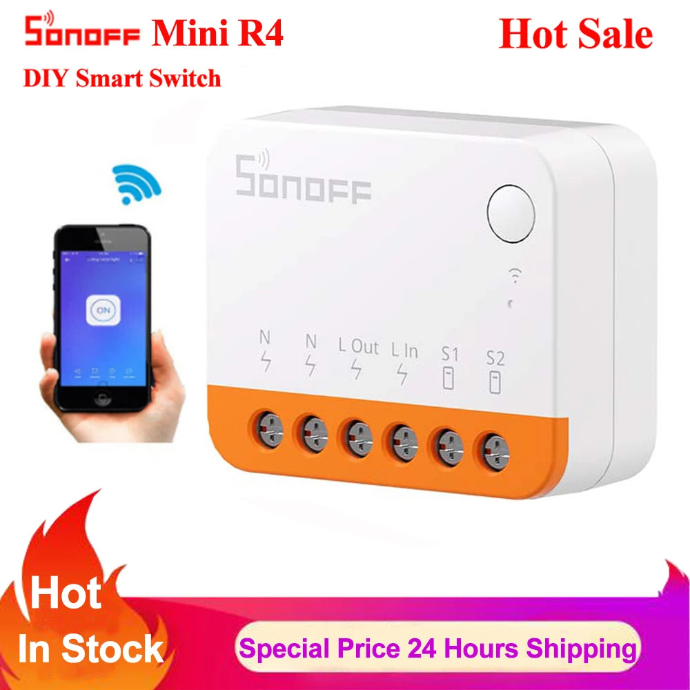 Interrupteur Connecté WiFi Sonoff Mini R4