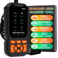 OBD2 Scanner Diagnostic Tool Code Reader for All OBDII Cars | Read & Clear Engine Codes, Live Data Stream, Battery Test, I/M Readiness, O2/EVAP Test, OBDII/EOBD