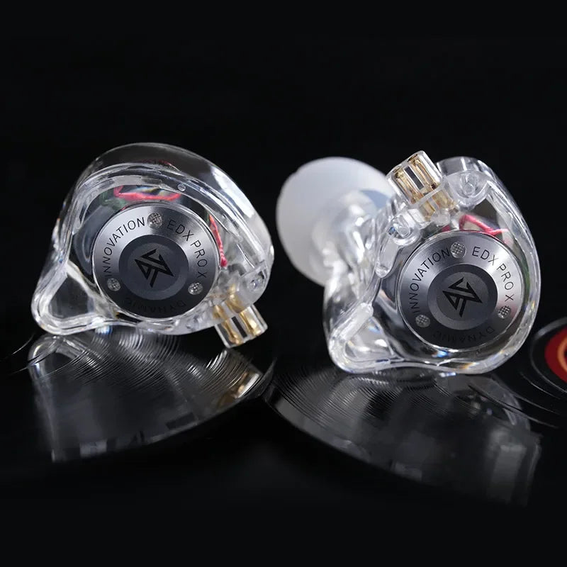 KZ EDX Pro X Dynamic Drive Earphone HIFI Bass Earbud Sport Music Cancelling Headsets KZ EDX PROX ZSTX ZSN PROX EDC EDA ZVX