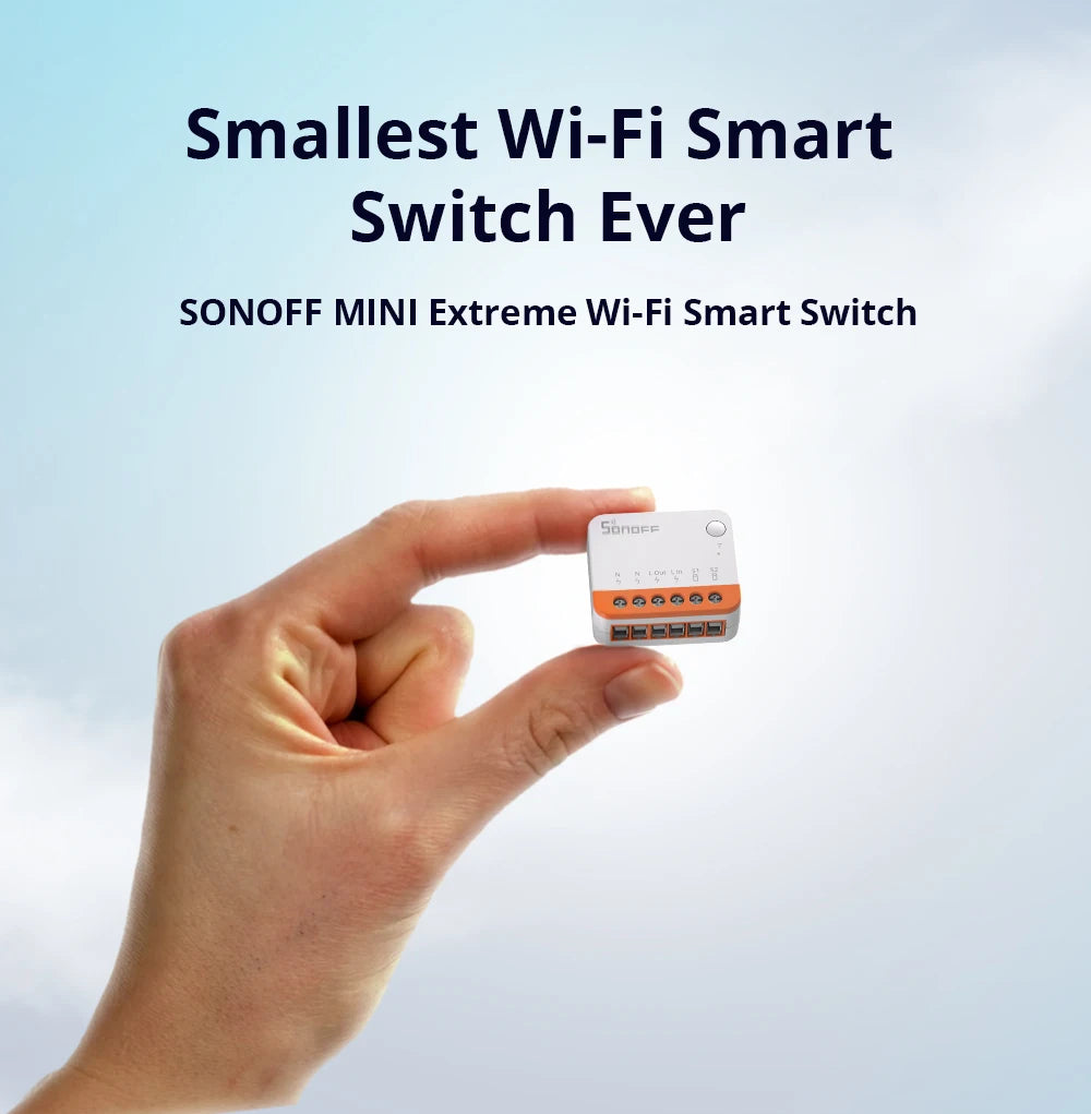 Interrupteur Connecté WiFi Sonoff Mini R4