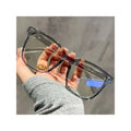 1/2/3 pairs of universal fashion glasses, square-framed glasses, fashionable campus style, clear black frame, back to school