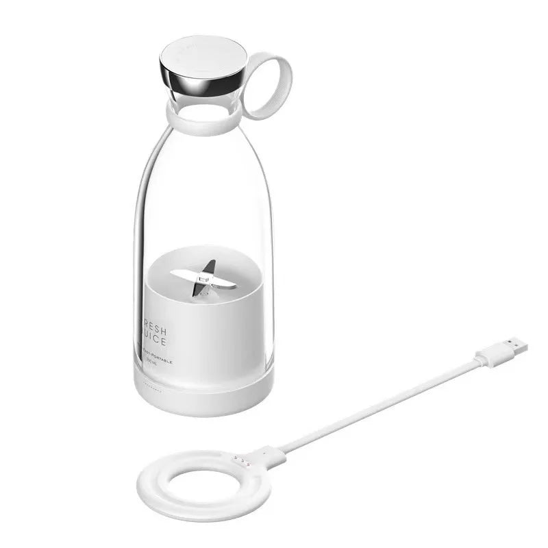 Juicer Cup Portable Rechargeable Electric Blender Mini Fruit Vegetable Smoothie Maker Multifunctional Household Travel Drinkware