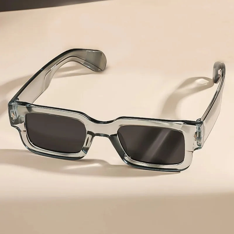 Vintage Square Sunglasses for Women & Men - UV400 Protection Retro Shades