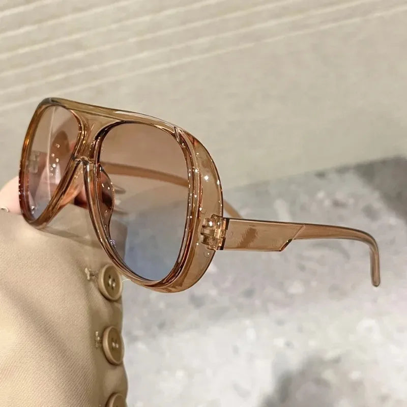 Retro flat top Sunglasses