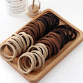 Clearance_20/50/100pcs Kids Elastic Hair Bands Girls Sweets Scrunchie Rubber Band Hair Ties Clips Headband Hair Accessories_Cont