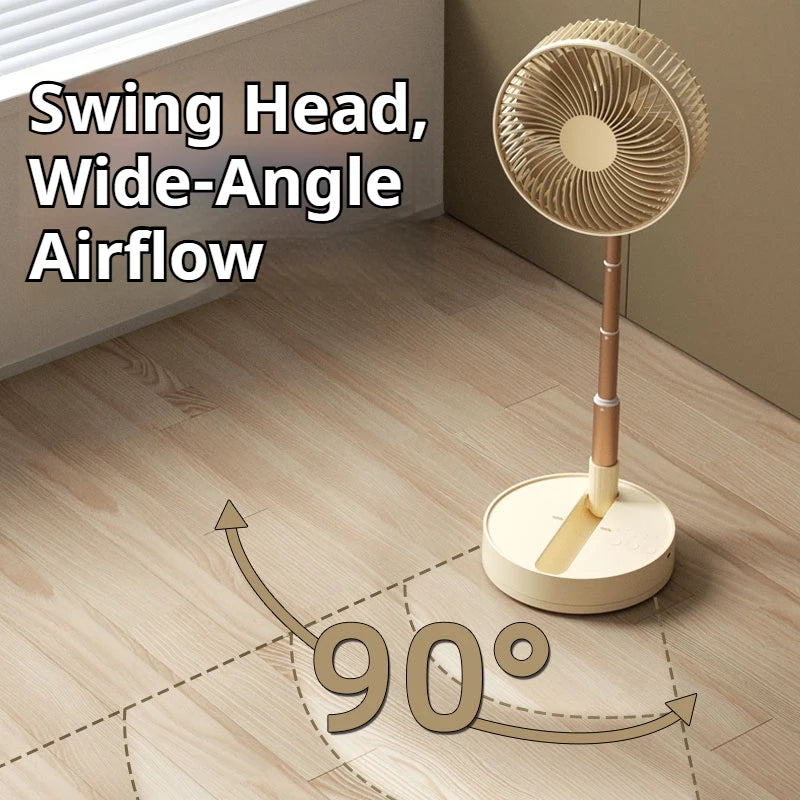 Mini Ventilateur Pliable et Portable avec USB.