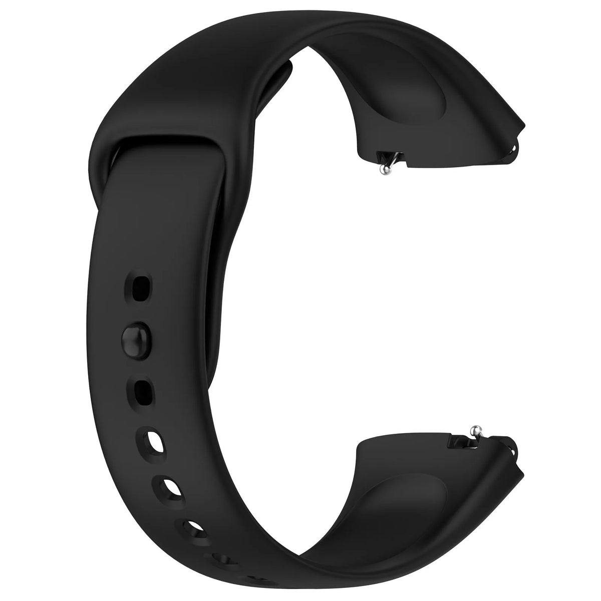 Pulseira de Silicone Esportiva Respirável para Xiaomi Redmi Watch 3 Active 3 Lite, Acessório de Reposição Smartwatch Wrist Strap