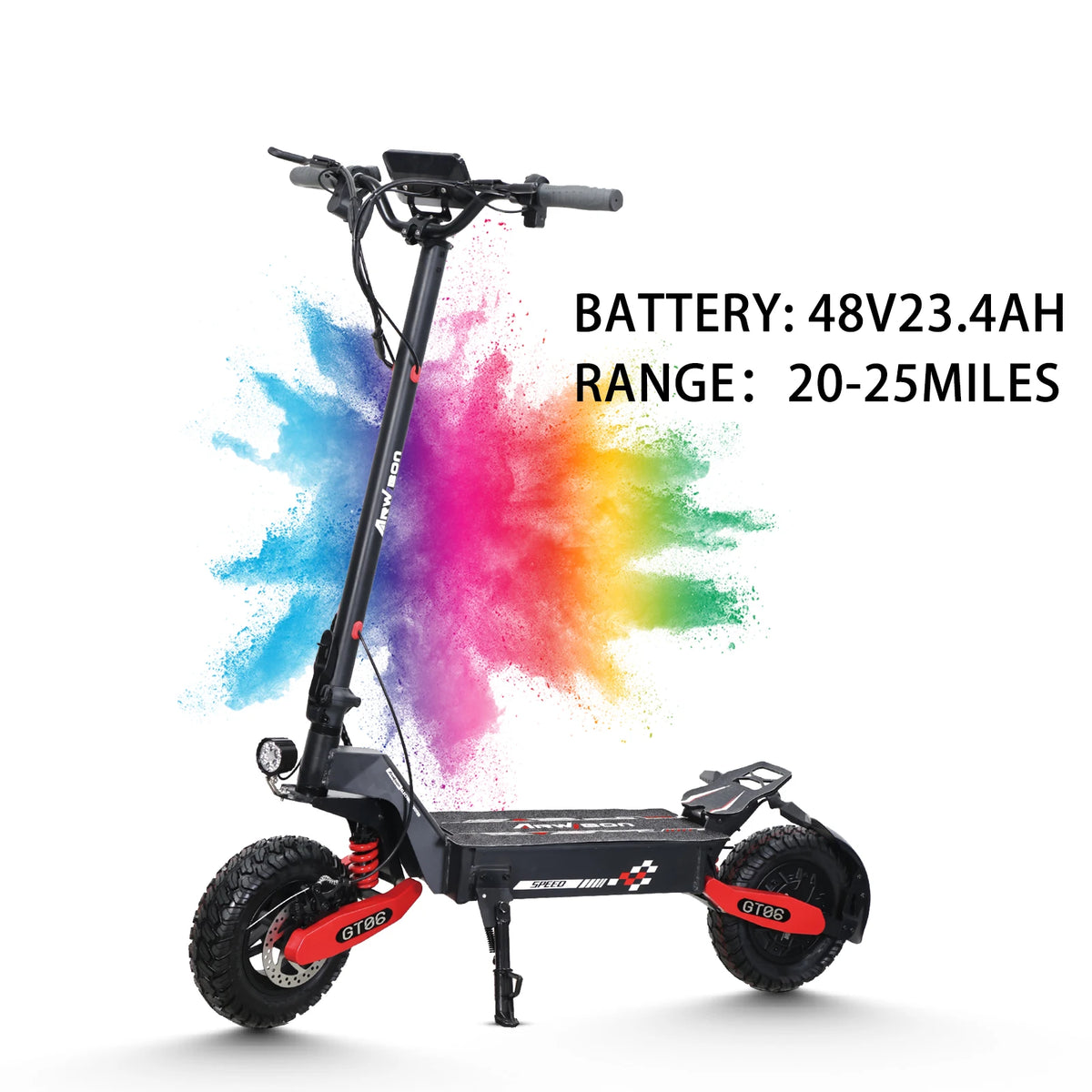 Arwibon GT06 Electric Scooter - 1200W