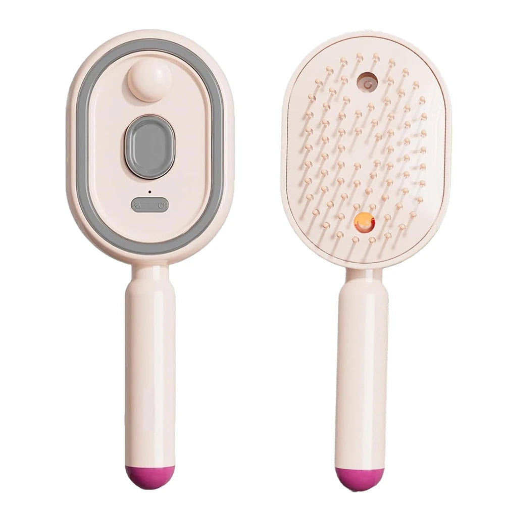 Brosse Démêlante & Spray Vapeur 3-en-1