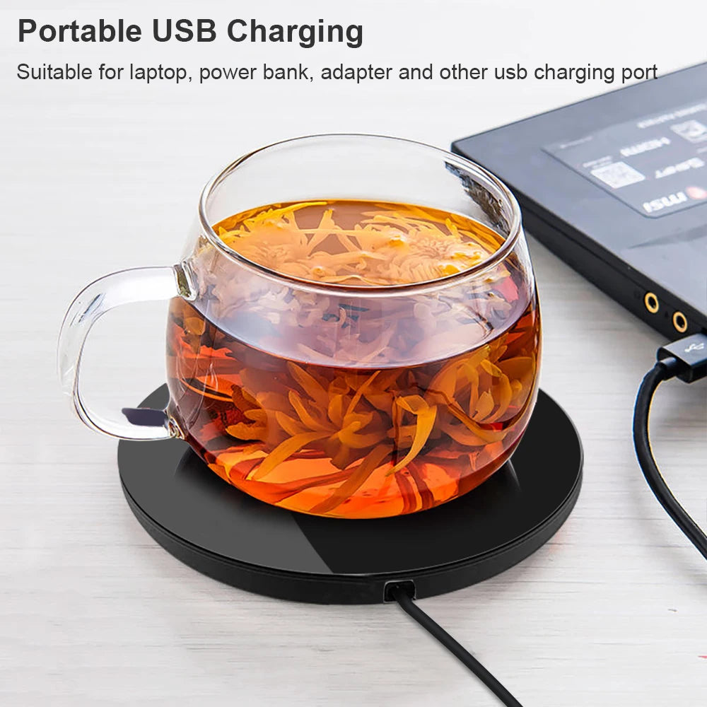 Smart USB Mug Warmer Coaster for Coffee and Tea
