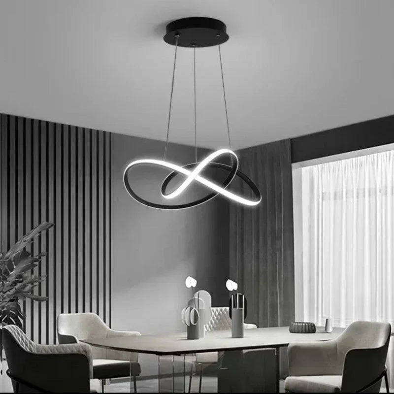 Ceiling Chandelier, Living Room, Dining Room, Bedroom, Hotel Chandelier, Dining Table, Fashionable Island Warm Light Fixture