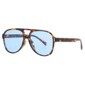 Protective Glasses Fashion Large Frame Square Women Sunglasses Colorful Lens Gradient Sun Glasses Outdoor Casual Eyewear UV400