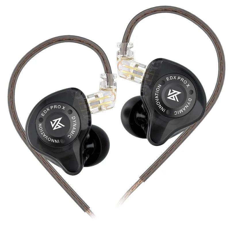 KZ EDX Pro X Dynamic Drive Earphone HIFI Bass Earbud Sport Music Cancelling Headsets KZ EDX PROX ZSTX ZSN PROX EDC EDA ZVX