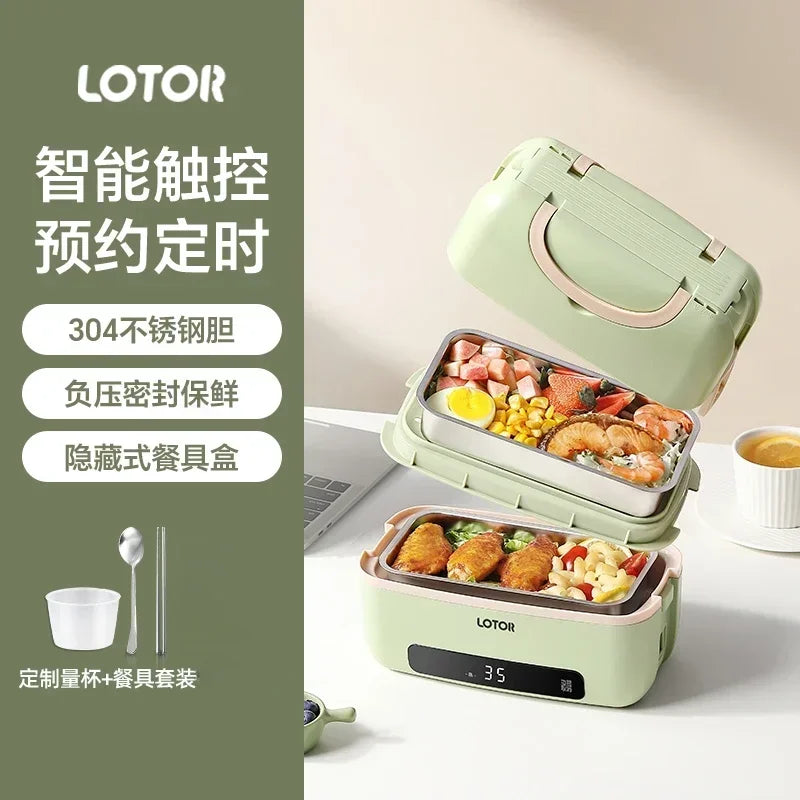 Electric Lunch Box. Plug-in for Heating and Heat Preservation. New Style Office Hot Rice Tool for Office Workers.