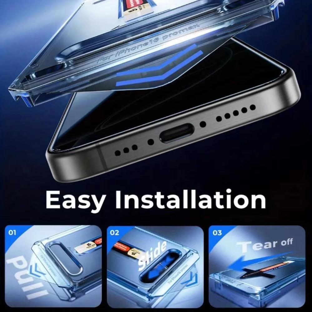 1-5PCS Privacy Tempered Glass For IPhone18 Pro Max 17 Pro Max 16 15 Pro Max 18 Pro 15 14 13 12 Mini XR XS MAX Phone Screen Guard
