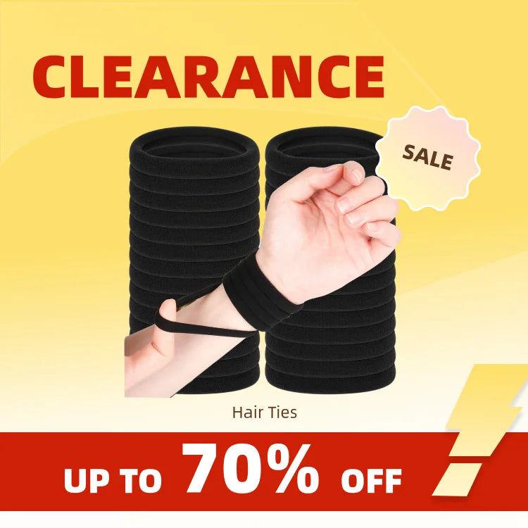 Clearance_20/50/100pcs Kids Elastic Hair Bands Girls Sweets Scrunchie Rubber Band Hair Ties Clips Headband Hair Accessories_Cont