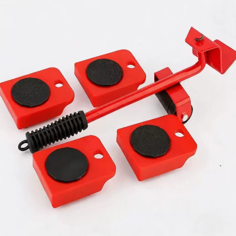 Kit Déplace-Meubles Lourd à Roulettes (5 Pièces)