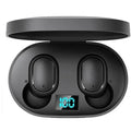 Mini Tws Earphone with Digital Battery Display Bluetooth 5.0 Lightweight and Portable Pure Stereo Sound Modern Design for Travel