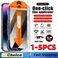 1-5PCS Privacy Tempered Glass For IPhone18 Pro Max 17 Pro Max 16 15 Pro Max 18 Pro 15 14 13 12 Mini XR XS MAX Phone Screen Guard