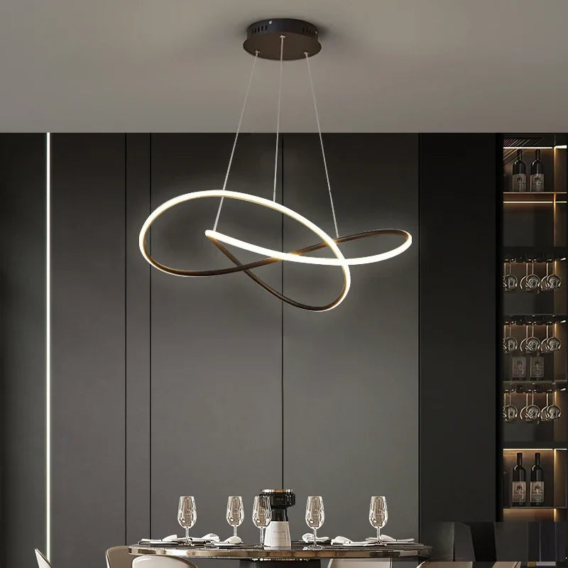 Ceiling Chandelier, Living Room, Dining Room, Bedroom, Hotel Chandelier, Dining Table, Fashionable Island Warm Light Fixture