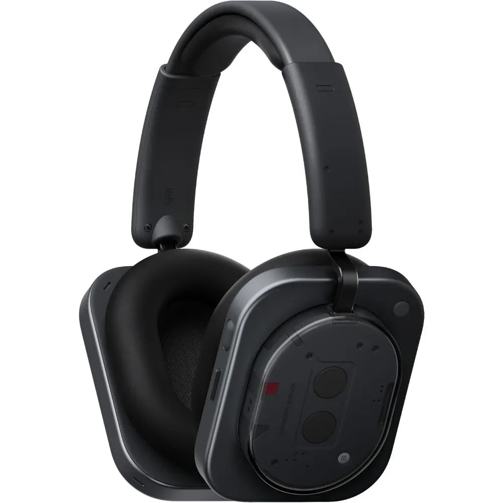 Garden Active Noise Cancelling Wireless Over-Ear Headphones 6 Mics 80Hrs Hi-Res Audio KEF-Tuned Spatial Sound Comfort Fast