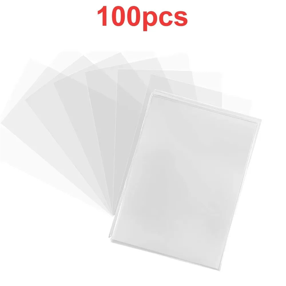 Card Sleeves Hard Soft Card Holder Covered With 2026Protectors For Football Sports Game Card