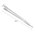 Stainless Steel Barbecue Tongs Kitchen Tongs, Vegetable Tongs Reusable Barbecue Meat Tongs Cooking Tweezers Kitchen Tools