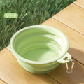 Foldable Silicone Dog Bowl Pet Outdoor Travel Portable Folding Cat Food Water Large Capacity Container Feeding Bowl Pet Supplies