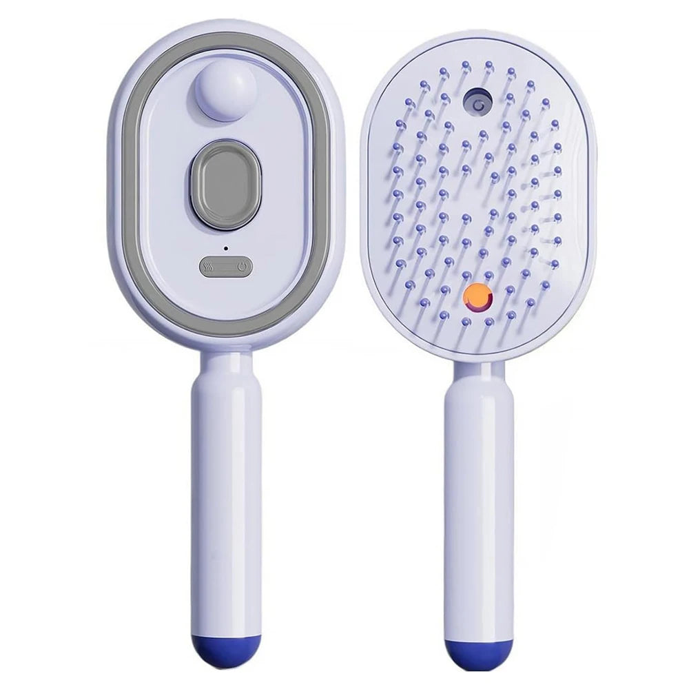 Brosse Démêlante & Spray Vapeur 3-en-1