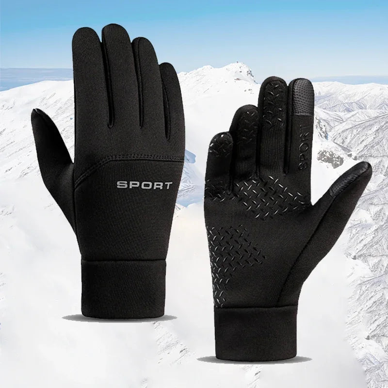 2026 New Model Winter Warm Gloves Touch Screen Windproof Cold-proof Cycling Gloves, Men's Women's Running, Hiking Skiing Gloves