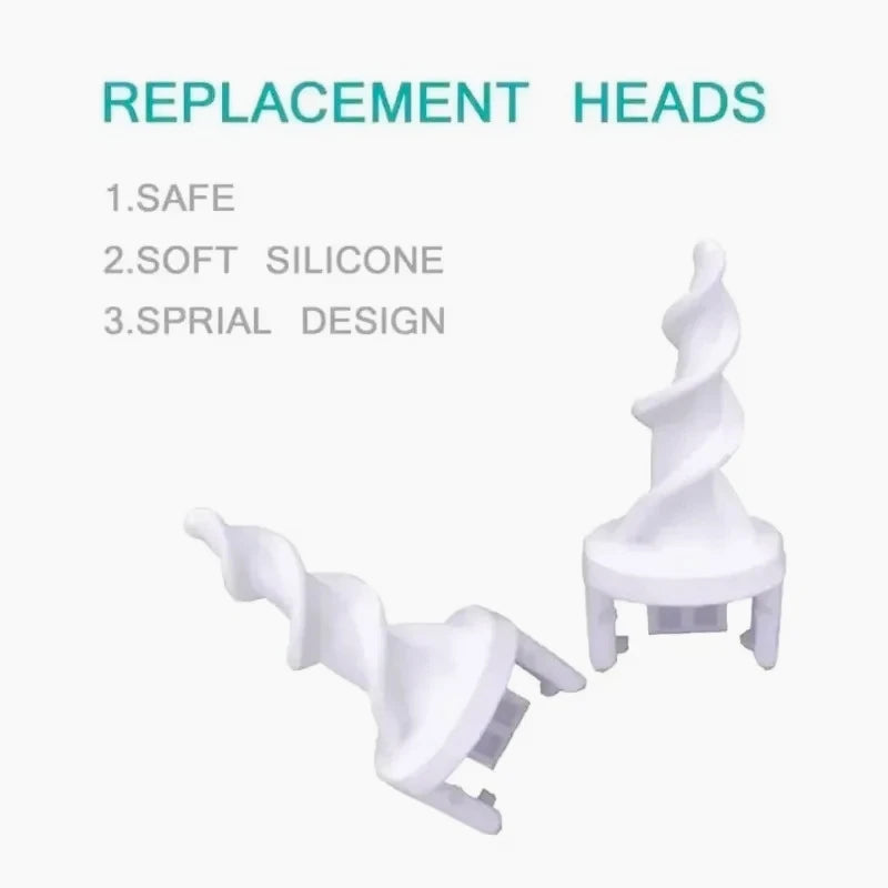 Ear Wax Remover Tool Ear Cleaner with Soft Silicone 16 Replacement Tips Simply To Grab Extract Earwax