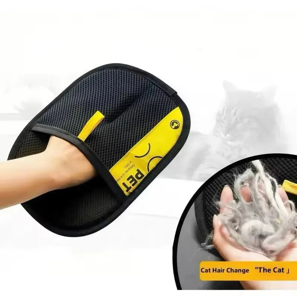 Pet Hair Remover Portable Washable Clothes Hair Dehairing Gloves Pet Cleaning Products Pet Accessories