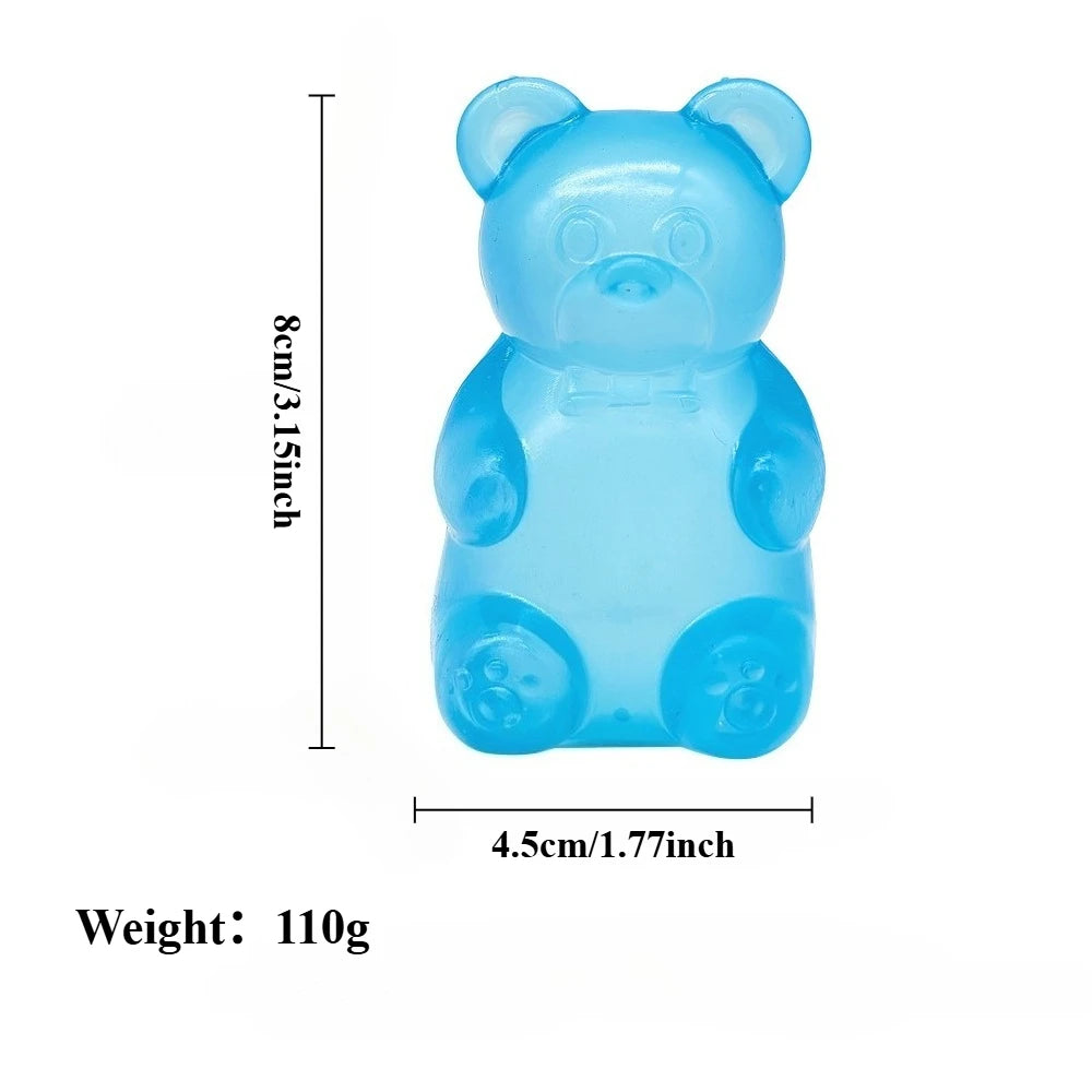 Cute Mini Bear Maltose Squishy – Soft Slow-Rebound Stress Relief Ball, Sensory Fidget Toy for Anxiety & ADHD, Great Gift Idea for Kids & Adults