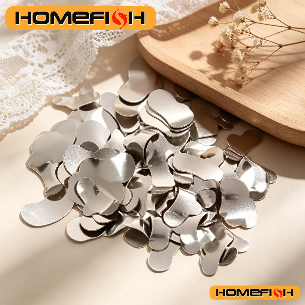 100Pcs Dental Sectional Contoured Metal Strips Dental Matrix Rings Full Tooth Restorer Dentist Oral Supplies