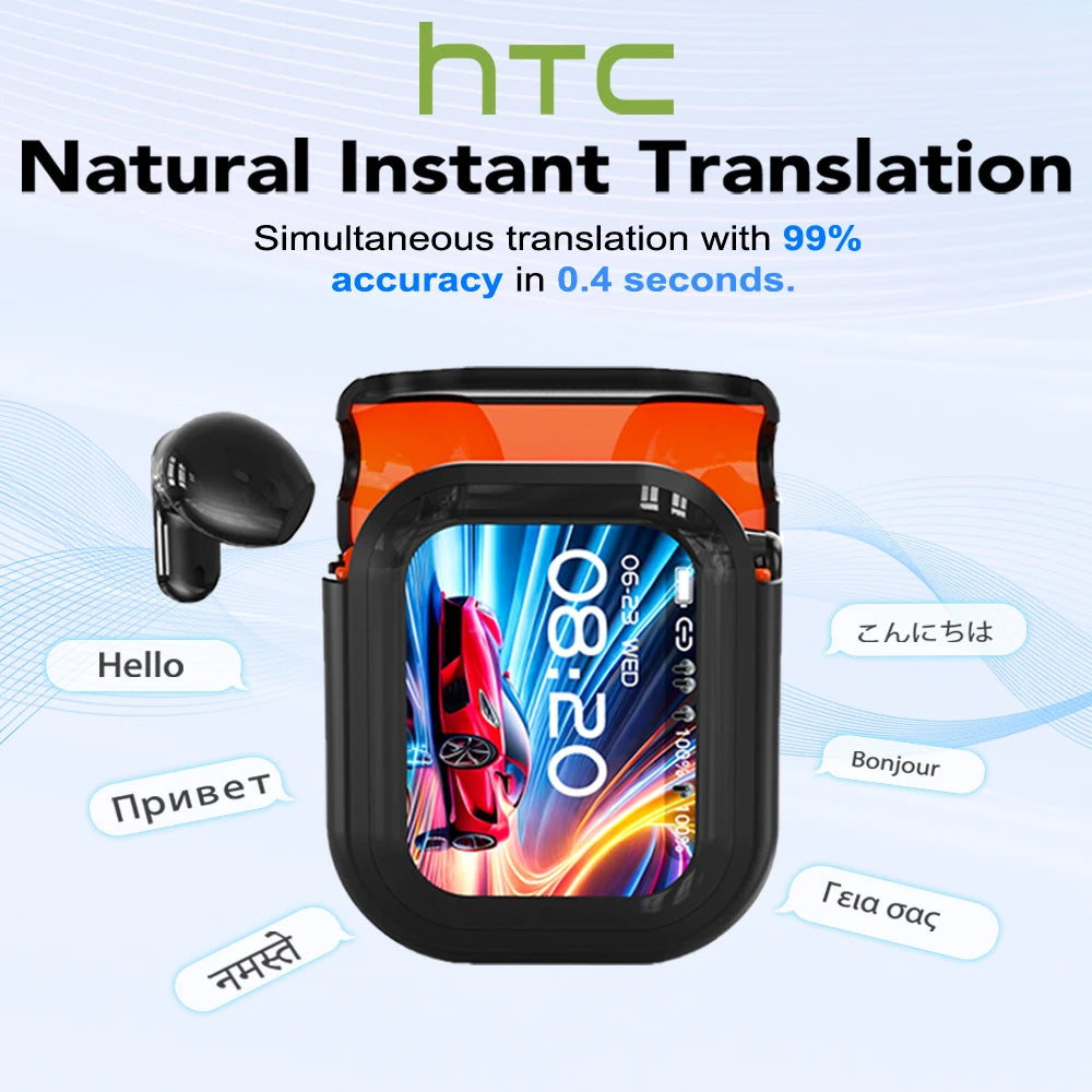 HTC N20 Ecouteurs sans fil avec ècran tattile et fonction dens ce champ