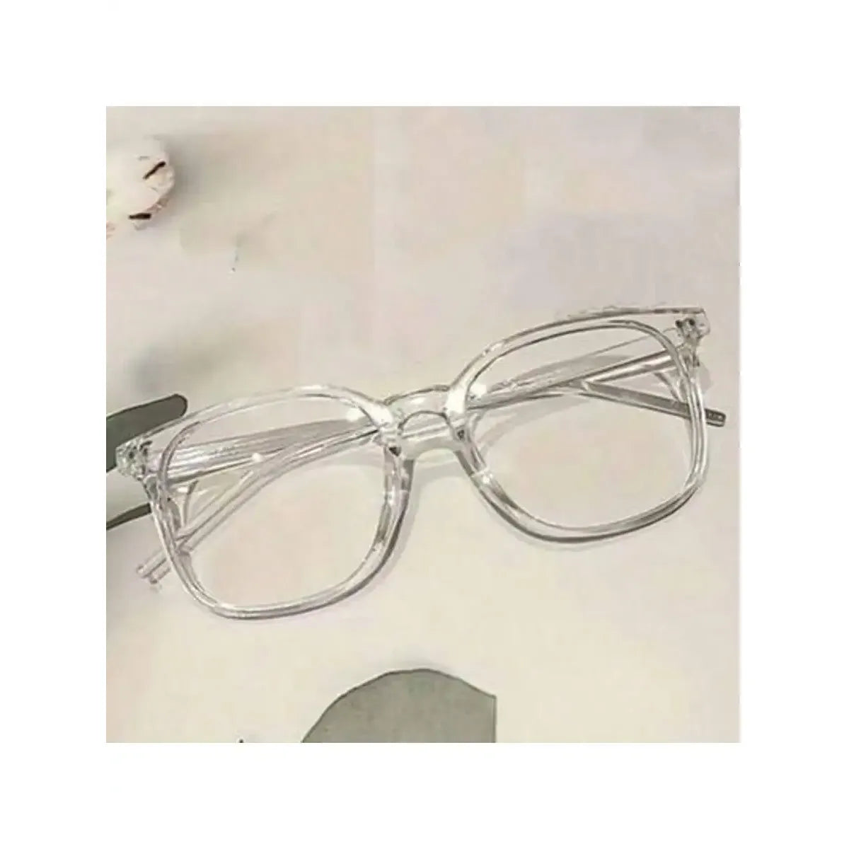 1/2/3 pairs of universal fashion glasses, square-framed glasses, fashionable campus style, clear black frame, back to school