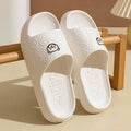 Summer Fashion Men's Slippers Printting Little Bear Sandals Indoor Bathroom Non-slip Soft Women Dormitory Casual Shoes Couple