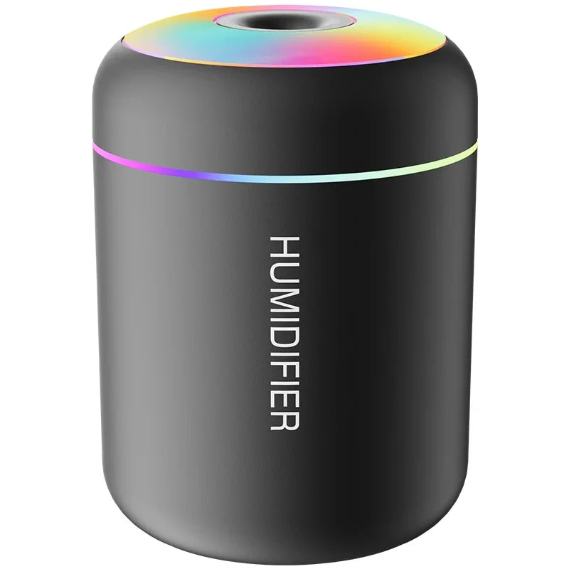 Mini Portable Air Humidifier & Essential Oil Diffuser (180ml)