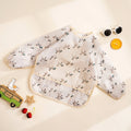 Elinfant 1PC Long Sleeve Bibs, Waterproof Feeding Bibs,Washable Burp Cloth,Coveralls Bibs,Easy To Clean,Wash-Free Eating Bibs