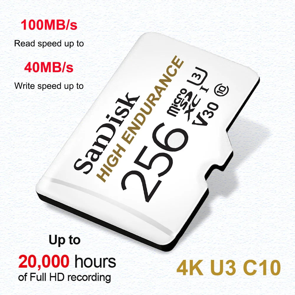 SanDisk Memory Card MicroSD 32GB 64GB 128GB 256GB 512GB 1TB micro SD Card Extreme TF Card Class10 U3 V30 4K UHD A2 micro SDXC