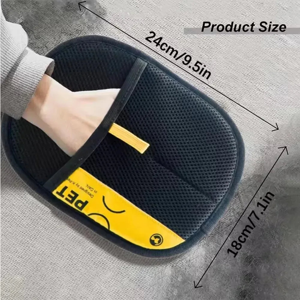 Pet Hair Remover Portable Washable Clothes Hair Dehairing Gloves Pet Cleaning Products Pet Accessories
