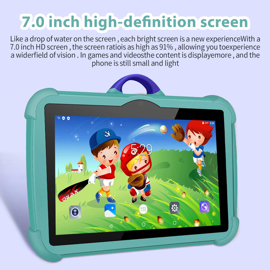 Tablette Enfant 7 Pouces HD Android)