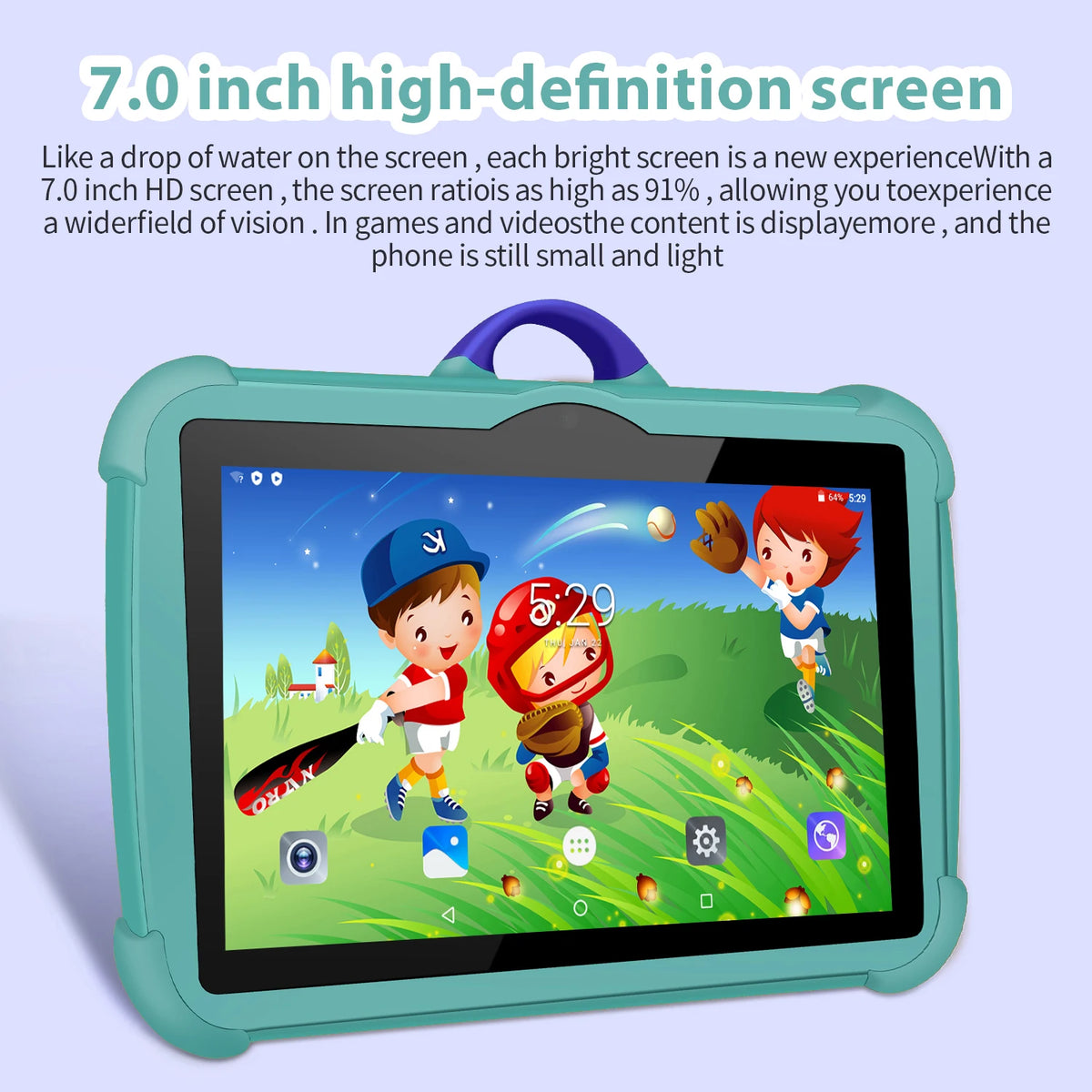 Tablette Enfant 7 Pouces HD Android)