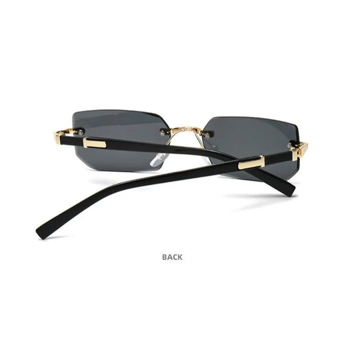 Tangueu Selection — Lunettes de Soleil Rectangulaires Sans Monture